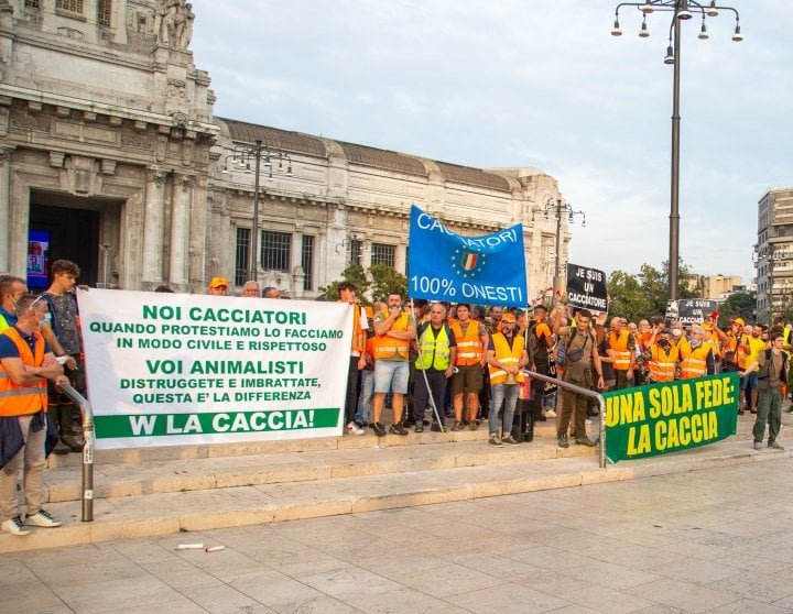 manifestazione-cacciatori-milano