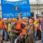 Manifestazione cacciatori milano SETTEMBRE 2021